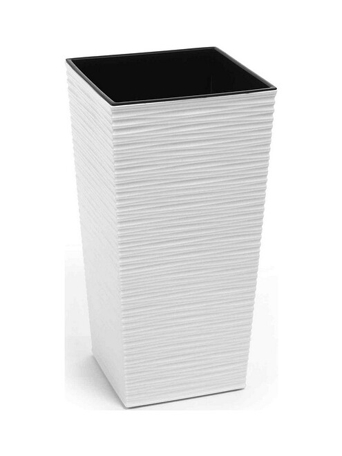 Кашпо FINEZJA DLUTO с вкладышем (25x47см) пластик белый LA589-05 495x660 Кашпо FINEZJA DLUTO с вкладышем (25x47см) пластик белый LA589-05 495x660 в Материке