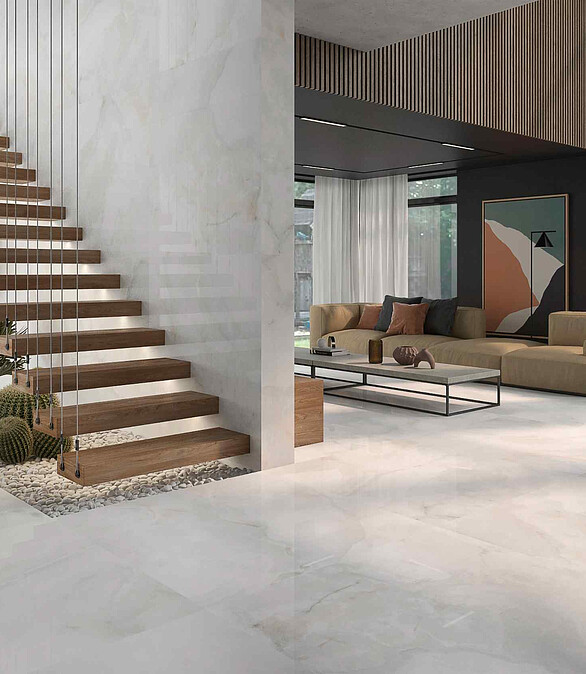 Керамогранит Geotiles ONI 60х120 см 1,44 м2 цвет white 586x674 Керамогранит Geotiles ONI 60х120 см 1,44 м2 цвет white 586x674 в Материке