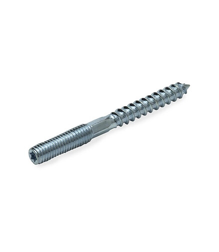 Шуруп-шпилька резьбовая сантехническая М8х60 (1шт)_с этик. 438x503 в Материке