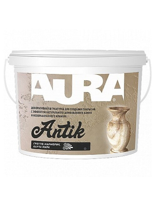 Штукатурка Aura Antik декоративная, 16кг 495x660 Штукатурка Aura Antik декоративная, 16кг 495x660 в Материке