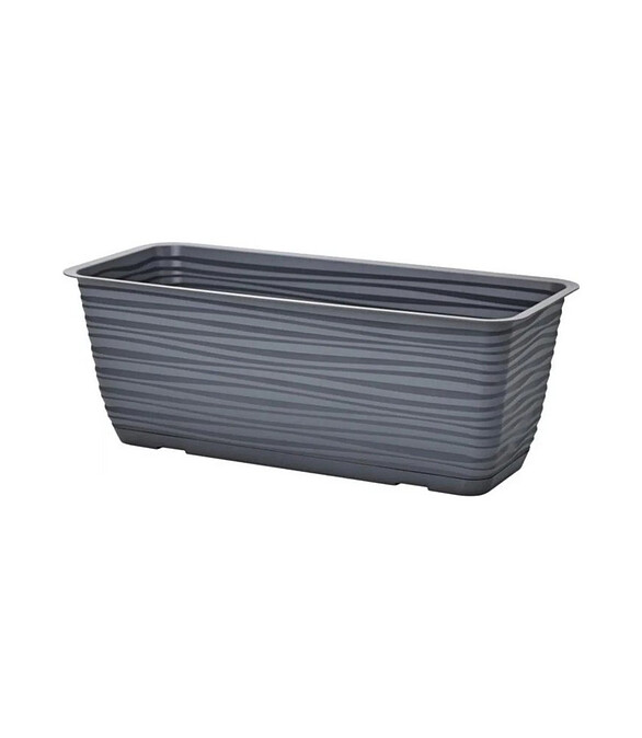 Ящик балконный SAHARA с поддоном (38,9x17x14,5см) пластик антрацит 3180-014 586x674 Ящик балконный SAHARA с поддоном (38,9x17x14,5см) пластик антрацит 3180-014 586x674 в Материке