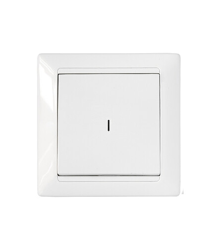 Выключатель Bylectrica СТИЛЬ С110-813 1кл. подсв. бел. 438x503 в Материке