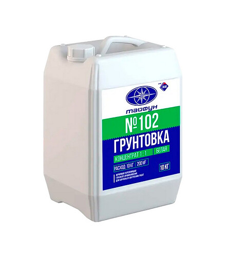 Грунт Тайфун Мастер № 102 концентрат (1:1), 10кг 438x503 в Материке