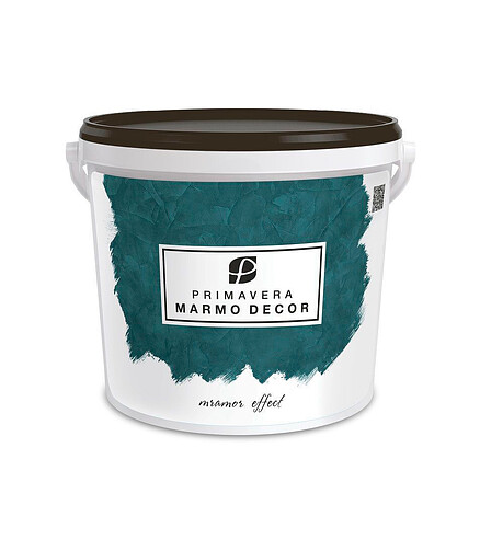 Штукатурка PRIMAVERA декор. Marmo Decor венецианская белая, 6,5кг 438x503 в Материке