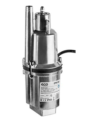Насос вибрационный ECO CPV-332 25м верхний забор 238x286 в Материке