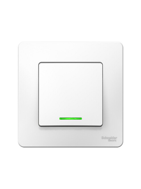 Выключатель SE BLANCA BLNVS010111 1кл. подсв. белый 495x660 Выключатель SE BLANCA BLNVS010111 1кл. подсв. белый 495x660 в Материке