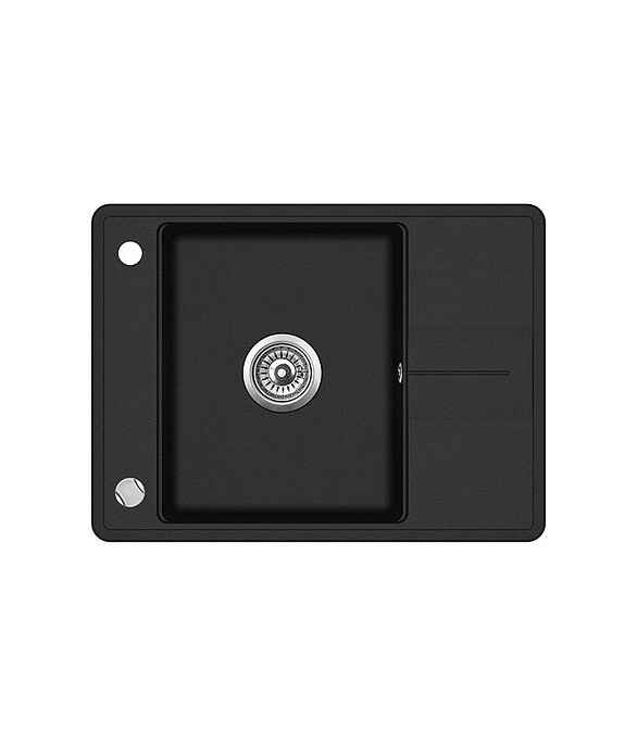 Мойка BELLA SQB102-601AW 670x500мм гранит-черный металлик с вып.полуавтомат 586x674 Мойка BELLA SQB102-601AW 670x500мм гранит-черный металлик с вып.полуавтомат 586x674 в Материке