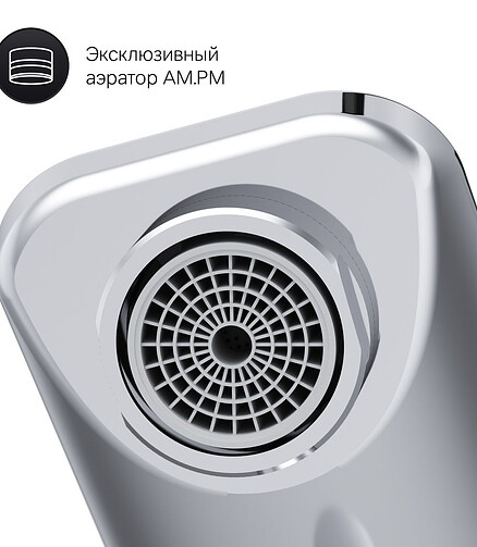 Смеситель X-JOY S F85B02100 (для умывальника) излив 100мм 438x503 в Материке - Вариант 3