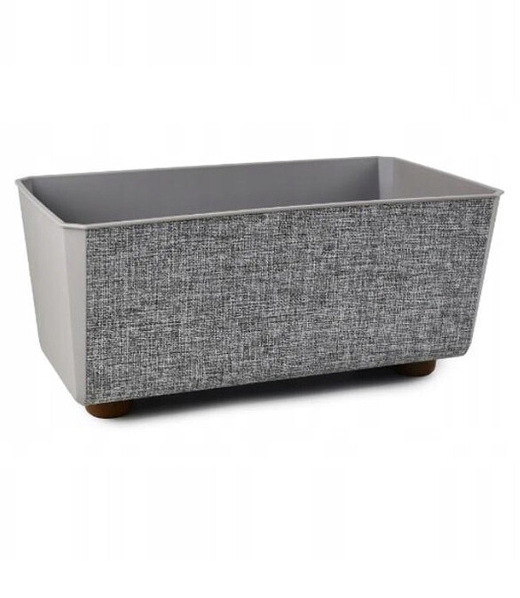 Горшок SAGA TEXTIL на ножках (28x17x14см) пластик таупе LA017-03 586x674 Горшок SAGA TEXTIL на ножках (28x17x14см) пластик таупе LA017-03 586x674 в Материке