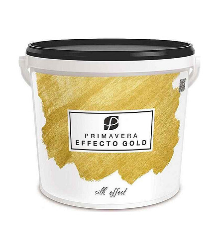 Состав декоративный PRIMAVERA Effecto Gold EG 1, 0,9кг 438x503 в Материке