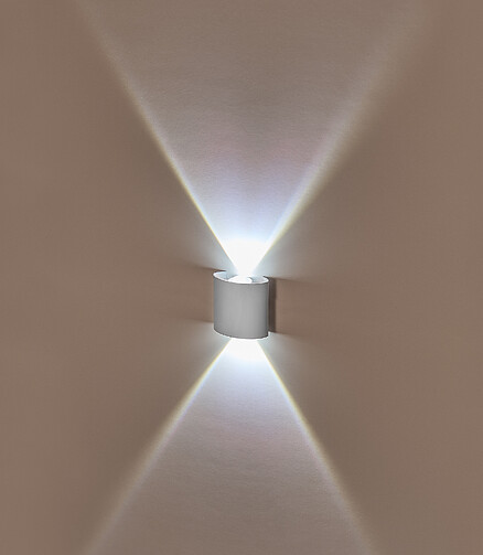 Светильник настенный Imex IL.0014.0001-2 WH LED 1W/4200K/IP54 бел. 438x503 в Материке - Вариант 2
