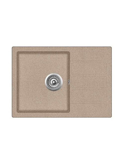 Мойка ZORG ECO-2-BG 620х440мм бежевая (без сифона) 495x660 Мойка ZORG ECO-2-BG 620х440мм бежевая (без сифона) 495x660 в Материке