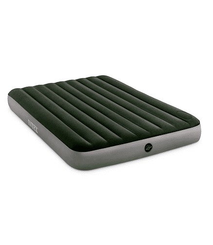 Матрас надувной INTEX (203х152см) Downy Airbed встроен.насос арт.64763 438x503 в Материке
