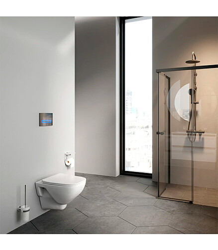 Унитаз X-JOY C851701SC безободковый подвесной с сиденьем Duroplast Soft-Close 438x503 в Материке - Вариант 3