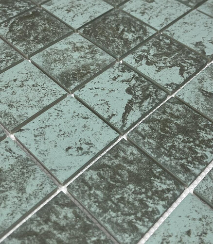 Мозаика керамогранитная MosaicStory ASTRUM 30,6х30,6см цвет зеленый 438x503 в Материке - Вариант 2