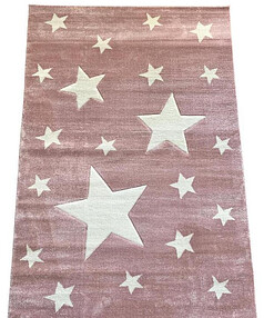 Ковер BALA KIDS STARS Pink/Cream 120*180 238x286 в Материке