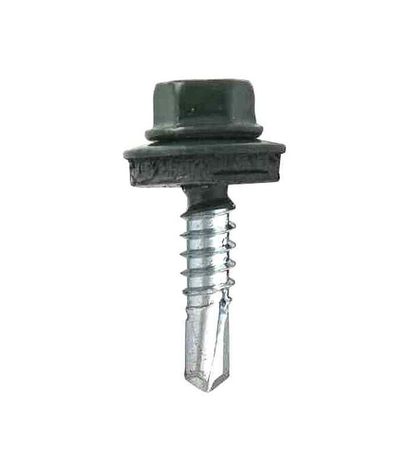 Саморез КРОВЕЛЬНЫЙ 5,5х19 RAL 6005 (темно-зеленый) (уп=50шт)_BOX 586x674 Саморез КРОВЕЛЬНЫЙ 5,5х19 RAL 6005 (темно-зеленый) (уп=50шт)_BOX 586x674 в Материке