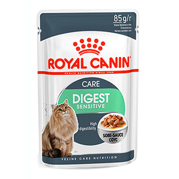 Корм для кошек кусочки в соусе Digestive Sensitive in Gravy (85г) Royal Canin