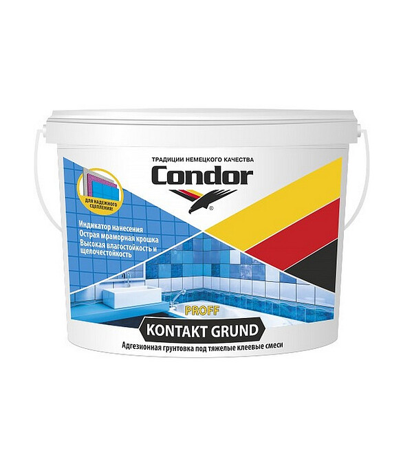 Грунтовка Condor Kontakt Grund, 7кг 586x674 Грунтовка Condor Kontakt Grund, 7кг 586x674 в Материке