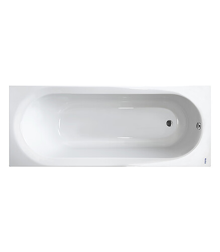 Ванна акриловая прямоугольная ALBA SPA BALINE 150х70см без ножек 438x503 в Материке