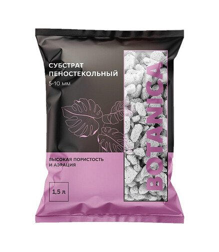 Субстрат пеностекольный Botanica фракция 5-10мм (1,5л) 438x503 в Материке - Вариант 2