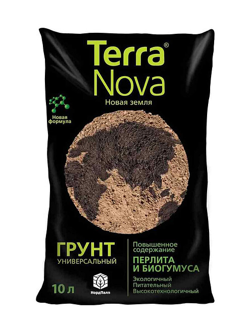 Грунт TERRA NOVA НОВАЯ ЗЕМЛЯ Универсальный (10л) 495x660 Грунт TERRA NOVA НОВАЯ ЗЕМЛЯ Универсальный (10л) 495x660 в Материке