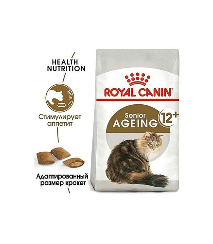Корм для кошек Royal Canin Ageing+12 (2кг) 438x503 в Материке - Вариант 3