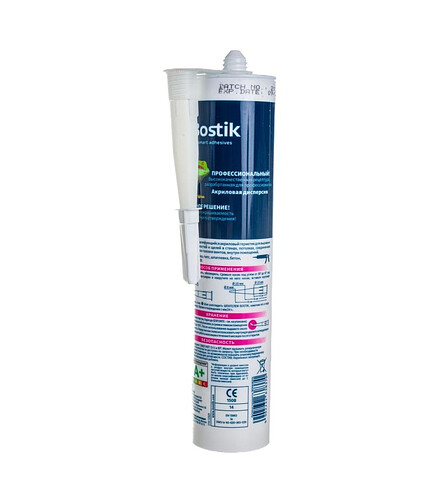 Герметик BOSTIK Perfect Seal Акрил Шпаклевочный Быстрый, 280мл 438x503 в Материке - Вариант 2