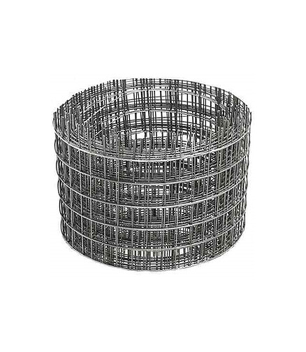 Сетка сварная оцинкованная D1,6 50х50 (0,2х50) 10 м2 438x503 в Материке