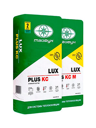 Клей LUX PLUS КС1 М для утеплителя и армирующей сетки, 25кг 238x286 в Материке