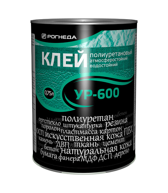 Клей РОГНЕДА УР-600 универсальный 0,75л 586x674 в Материке