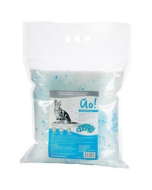 Наполнитель силикагелевый Йо! Классик (4,1л) 495x660 в Материке