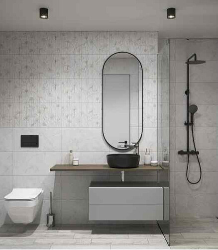 Плитка Cersanit TENERO 29,8х59,8см 1,425м2 цвет камень серый 438x503 в Материке