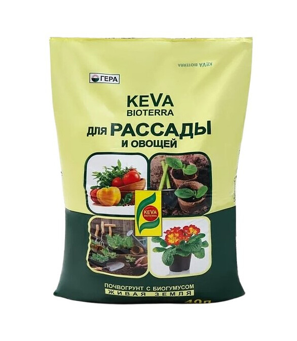 Грунт KEVA BIOTERRA для рассады и овощей (40л) 586x674 Грунт KEVA BIOTERRA для рассады и овощей (40л) 586x674 в Материке