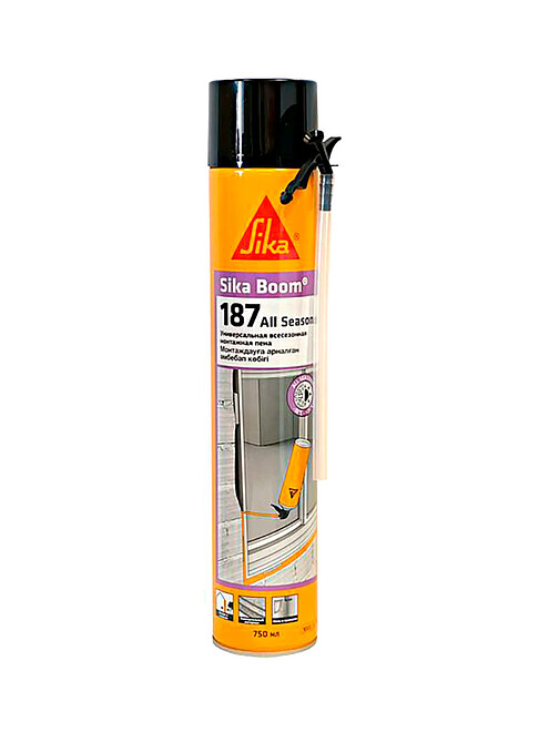 Пена монтажная Sika Boom 187 All Seasons всесезонная, 750мл 495x660 Пена монтажная Sika Boom 187 All Seasons всесезонная, 750мл 495x660 в Материке