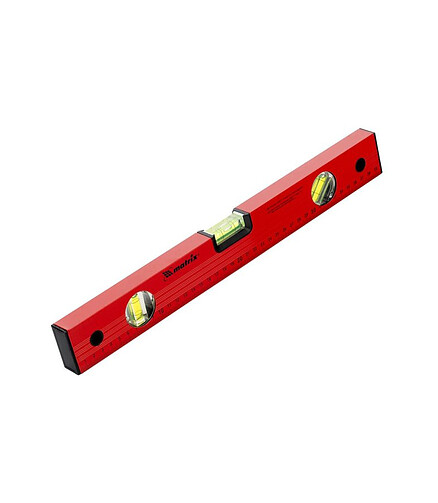 Уровень MATRIX 33220 40см 3гл. 438x503 в Материке