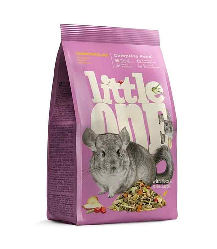 Корм для шиншилл LITTLE ONE (400г) 438x503 в Материке