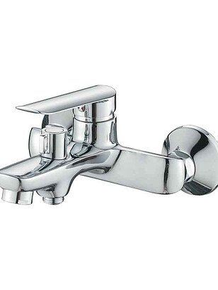 Смеситель CRON CN60521 (для ванны, короткий излив), ЦИНК 238x286 в Материке