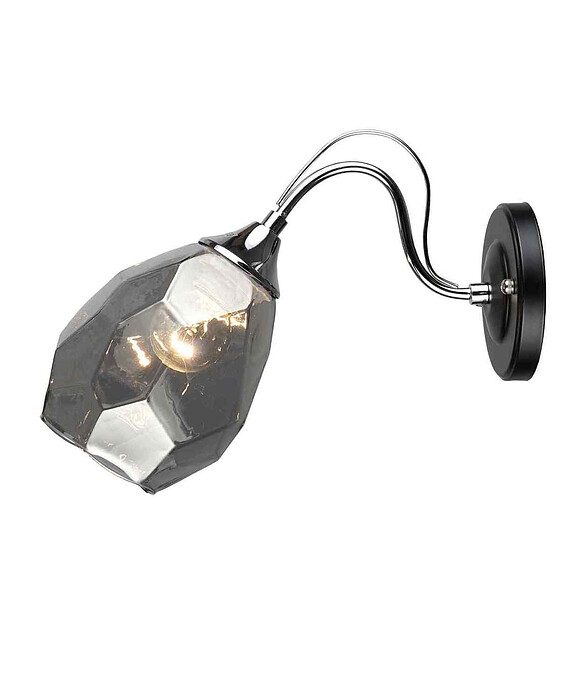 Бра IMEX MD.4209-1-W CH+BK 60W/E27 586x674 Бра IMEX MD.4209-1-W CH+BK 60W/E27 586x674 в Материке