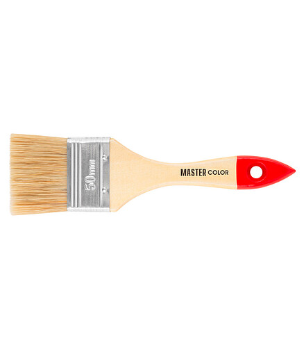Кисть флейцевая MASTER COLOR 0013 50мм 438x503 в Материке