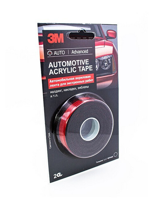 Лента двусторонняя черн.автомобил. VHB Scotch PT1100 6мм*2м*1,1мм (2шт) 495x660 Лента двусторонняя черн.автомобил. VHB Scotch PT1100 6мм*2м*1,1мм (2шт) 495x660 в Материке