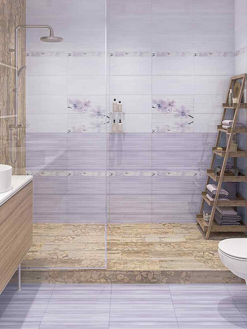 Плитка Cersanit MIRACLE 20х44см 1,05м2 цвет светлый сиреневый 495x660 Плитка Cersanit MIRACLE 20х44см 1,05м2 цвет светлый сиреневый 495x660 в Материке