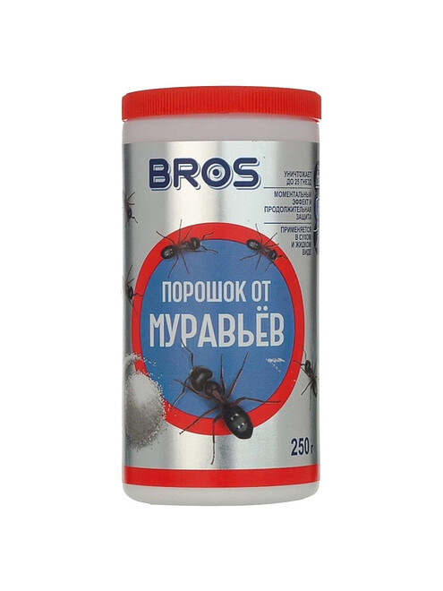 Средство Порошок от муравьев Bros, инсектицид (250г) 495x660 Средство Порошок от муравьев Bros, инсектицид (250г) 495x660 в Материке