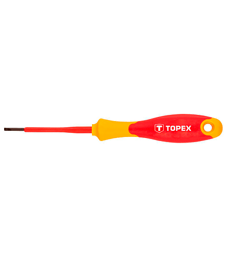 Отвертка диэлектр. TOPEX SL2,5х70мм 438x503 в Материке