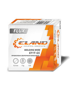 Проволока сварочная ELAND E71T-GS flux 0,8мм/1кг