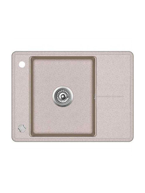 Мойка BELLA SQB102-110AW 670x500мм гранит-бежевый с вып.полуавтомат 495x660 Мойка BELLA SQB102-110AW 670x500мм гранит-бежевый с вып.полуавтомат 495x660 в Материке