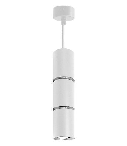 Светильник потолочный Feron ML1868 MR16 на подвесе 35W бел. хром 438x503 в Материке