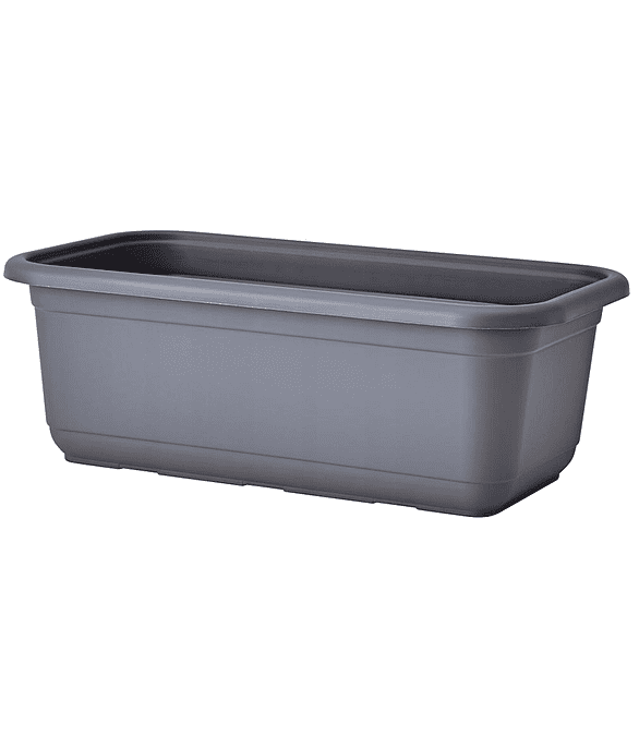 Ящик балконный VENUS Mat Eco Recycled (50х16х13см) пластик антрацит 5170-014 586x674 Ящик балконный VENUS Mat Eco Recycled (50х16х13см) пластик антрацит 5170-014 586x674 в Материке
