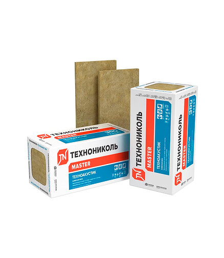Изоляция ТЕХНОАКУСТИК 1200*600*50, (42кг/м3), уп. 5.76 м.кв. 438x503 в Материке