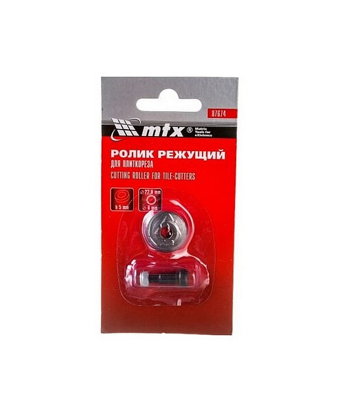 Ролик д/плиткореза MTX 87674 22х6х5мм 495x660 Ролик д/плиткореза MTX 87674 22х6х5мм 495x660 в Материке